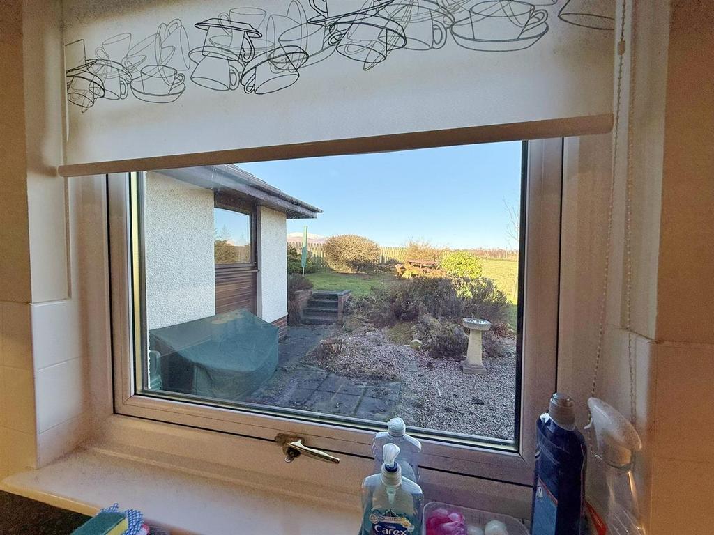 Kitchen view to Goatfell