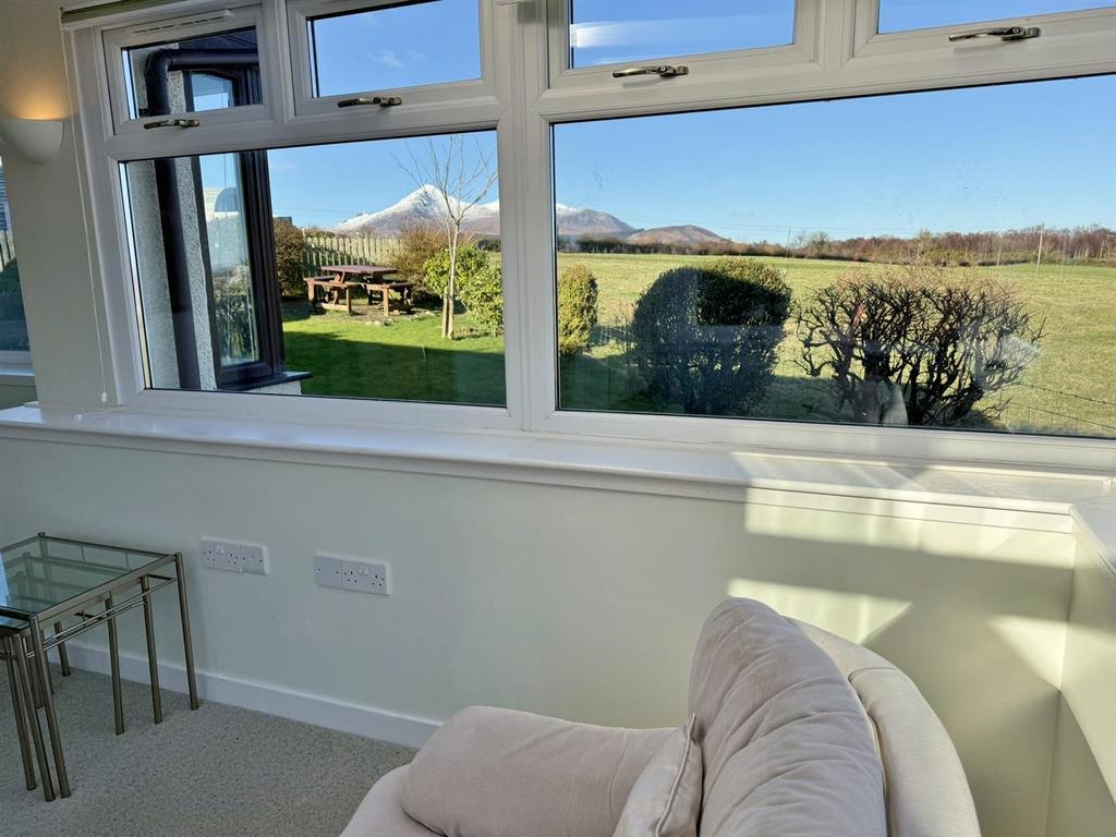 Conservatory and Goatfell