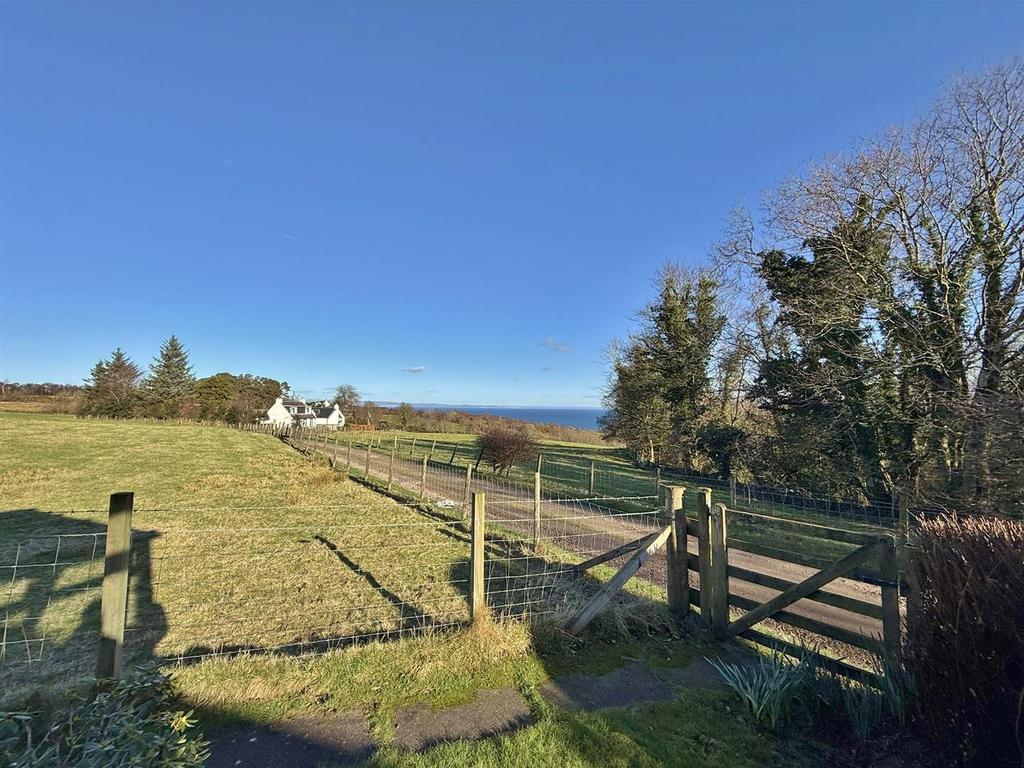 View from the garden across Corriegils