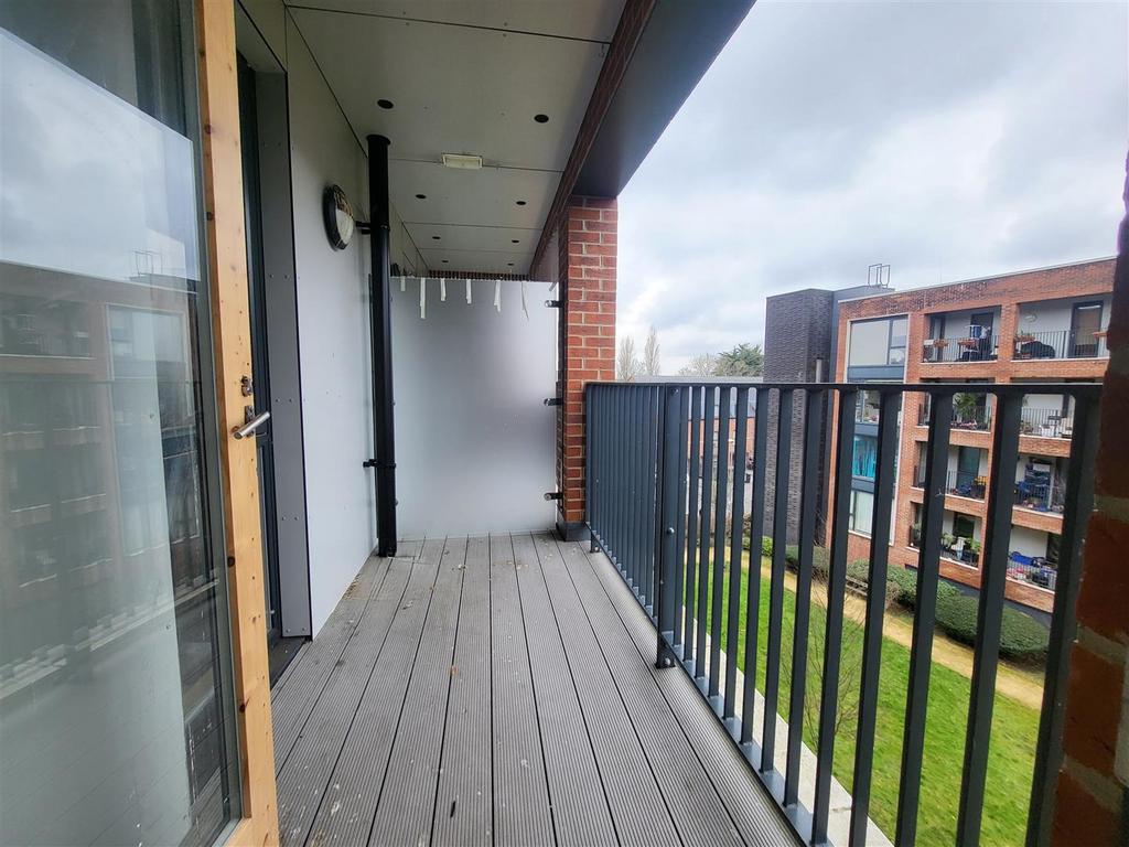 Covered balcony