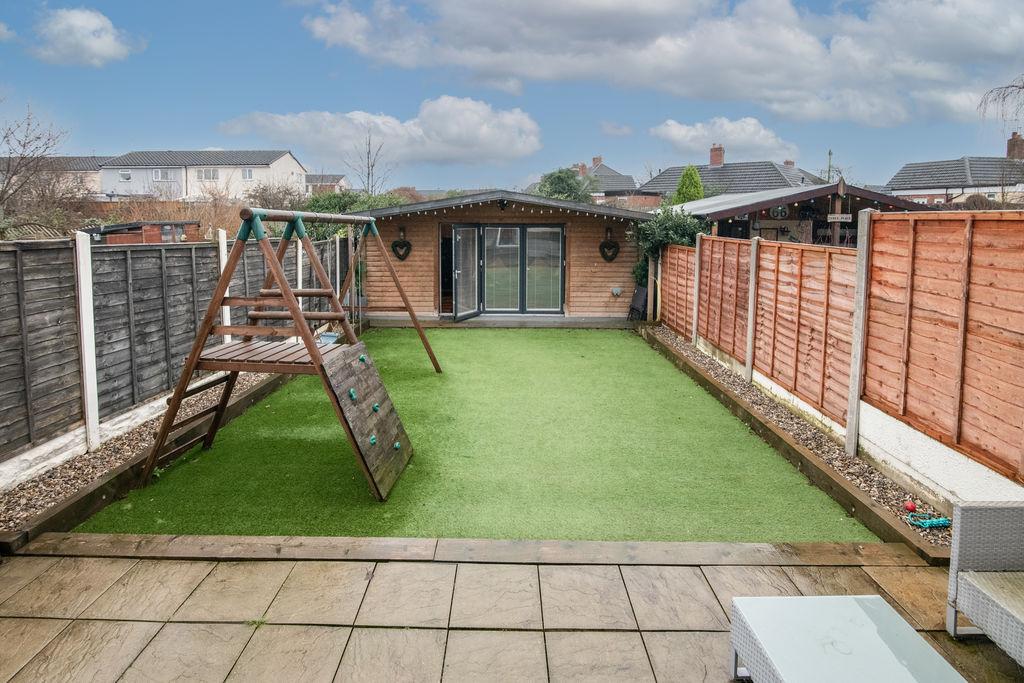 Rear garden