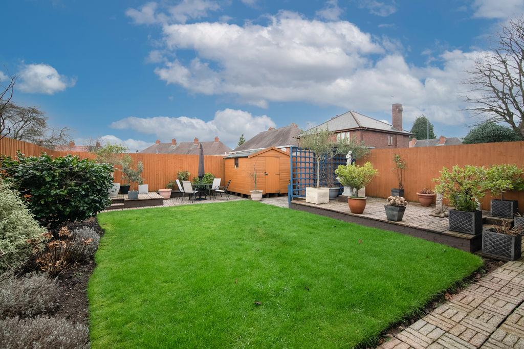 Rear garden