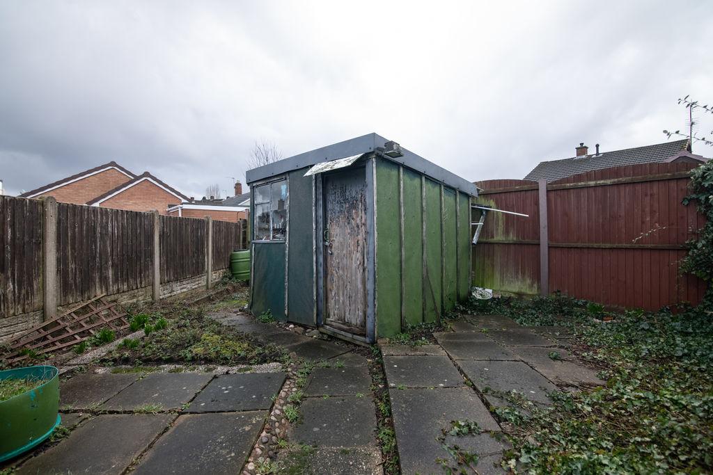 Rear garden