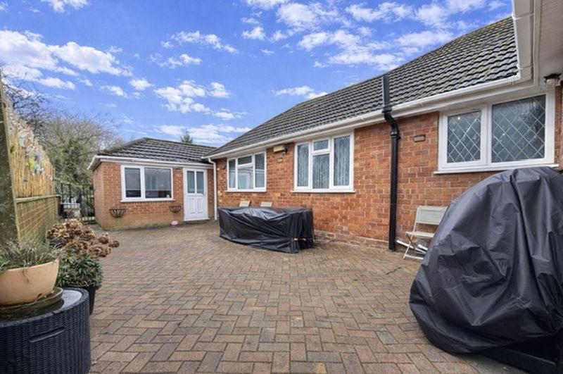 Rear courtyard...