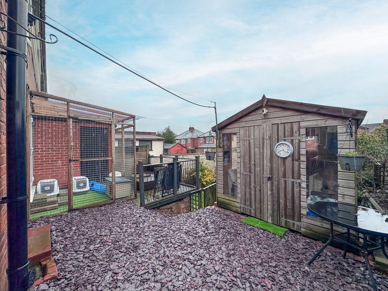 Rear garden