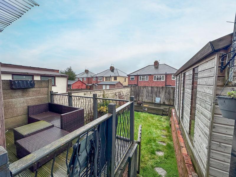 Rear garden