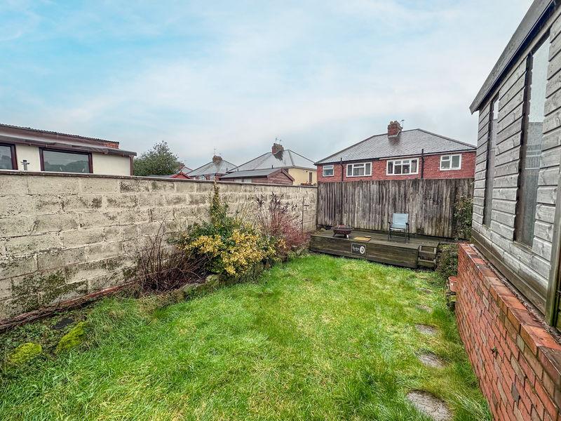 Rear garden