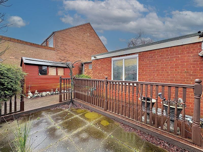 Rear garden