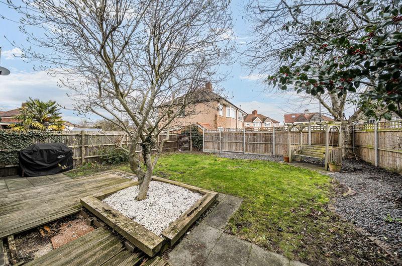 Rear garden