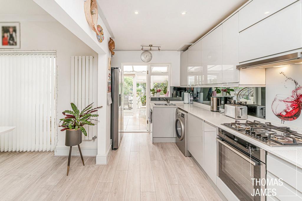 Kitchen, open plan living