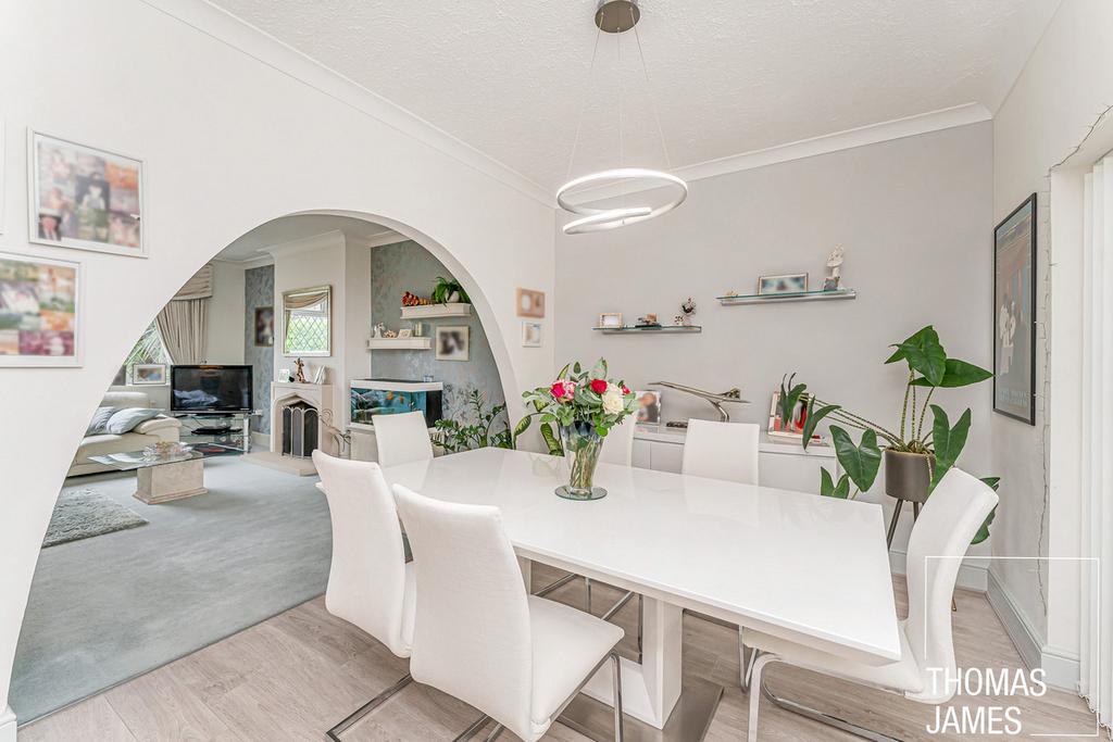 Open-plan living area