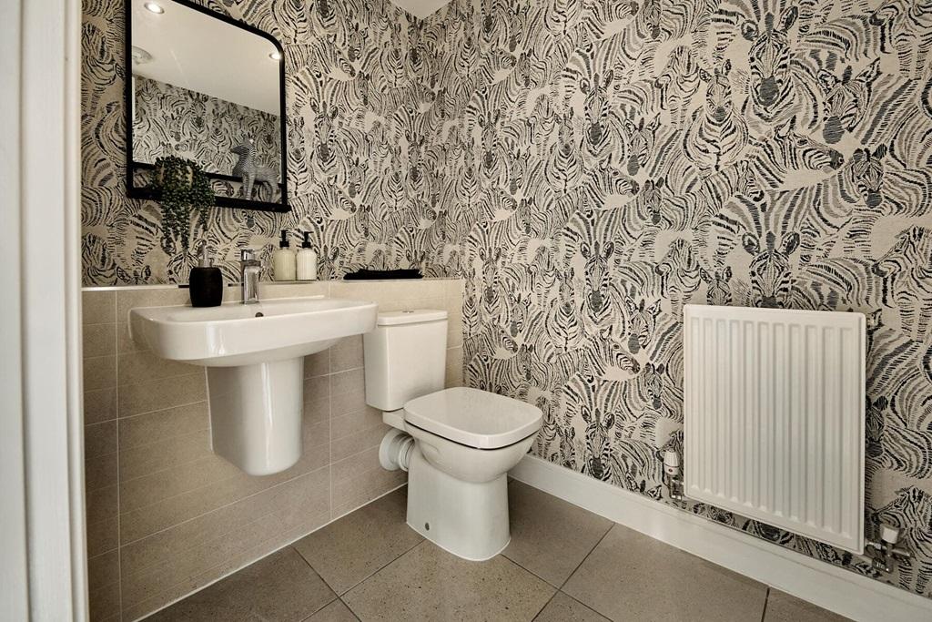 Useful downstairs toilet