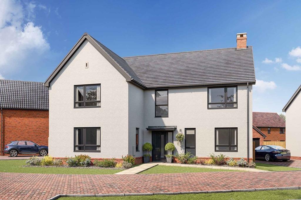 A typical Wadeford home at Barham Meadows