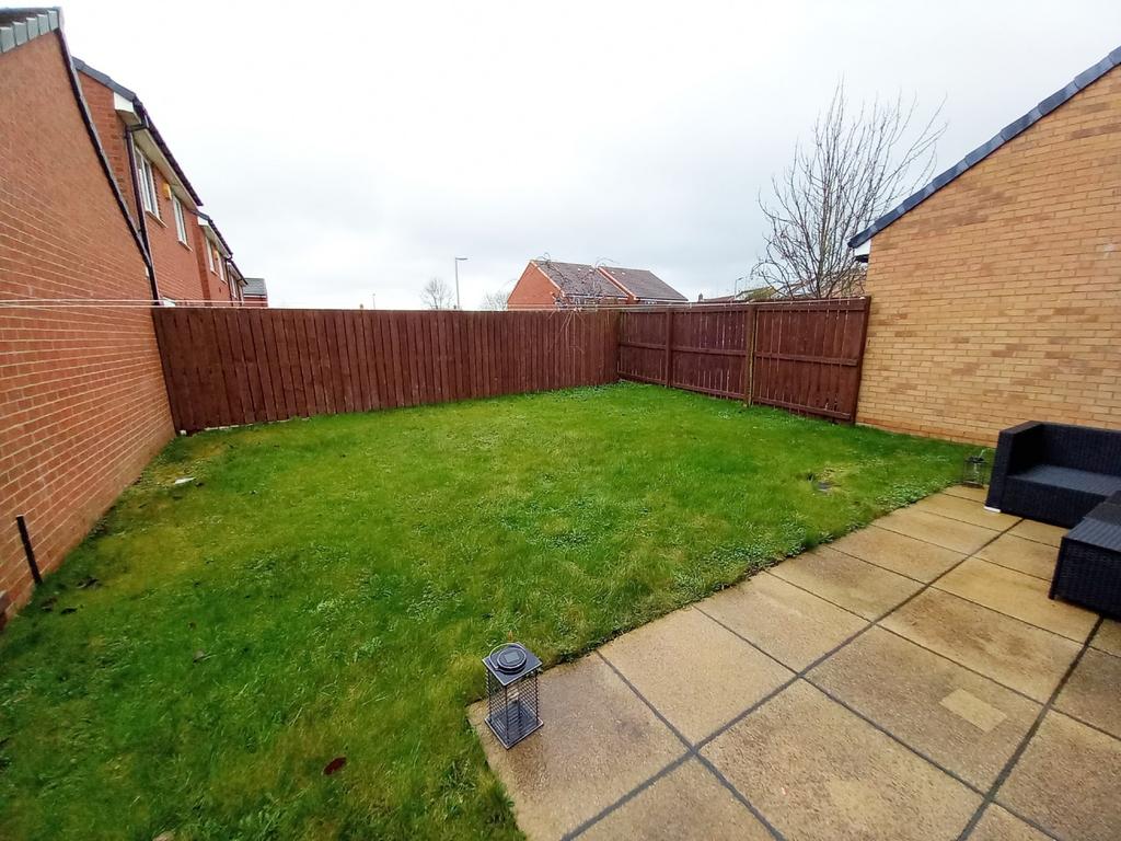 Rear garden