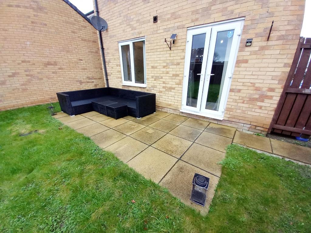Rear garden