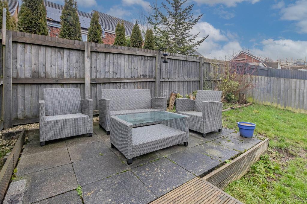 Rear Patio