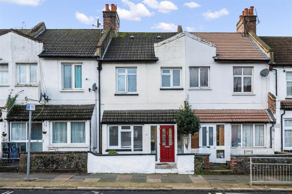 Terraced house exterior