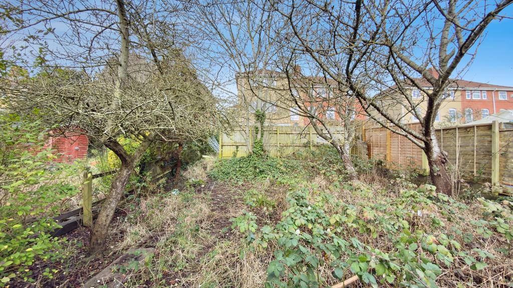 Rear garden