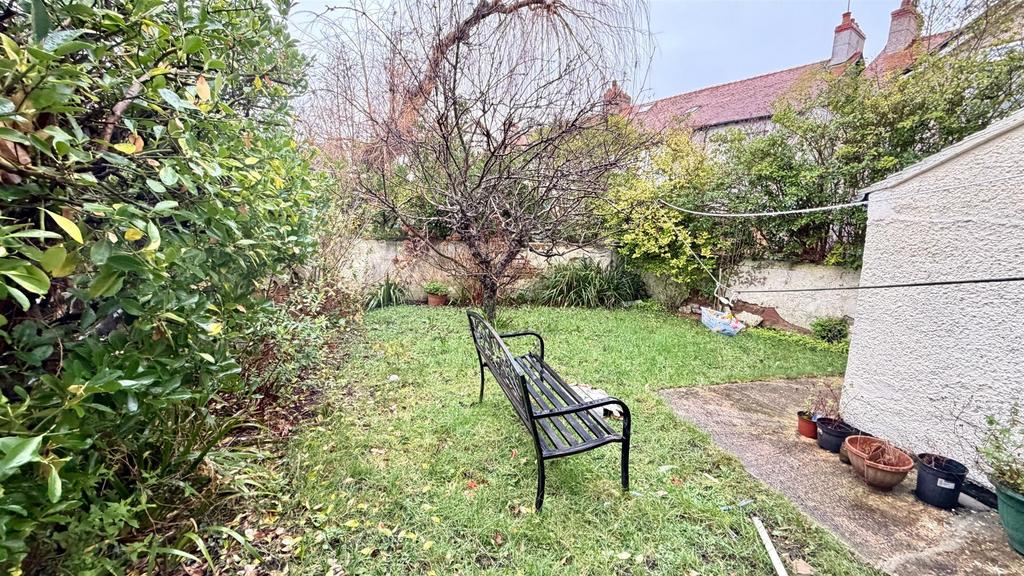 Small rear garden