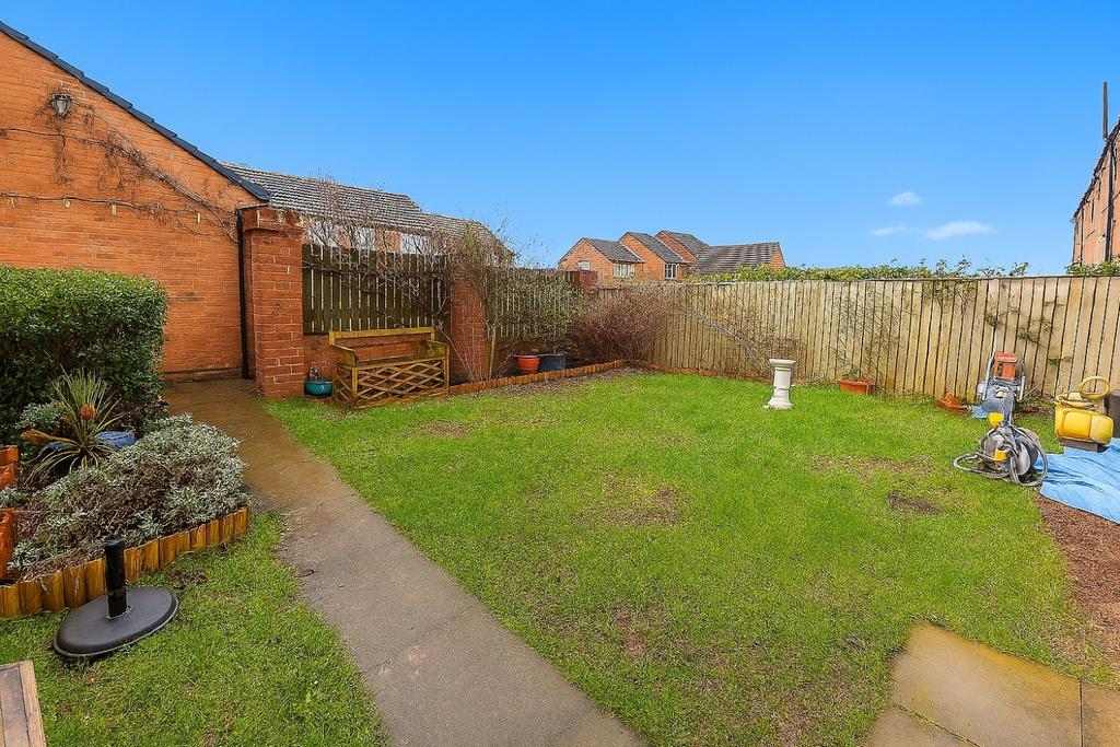 Rear garden