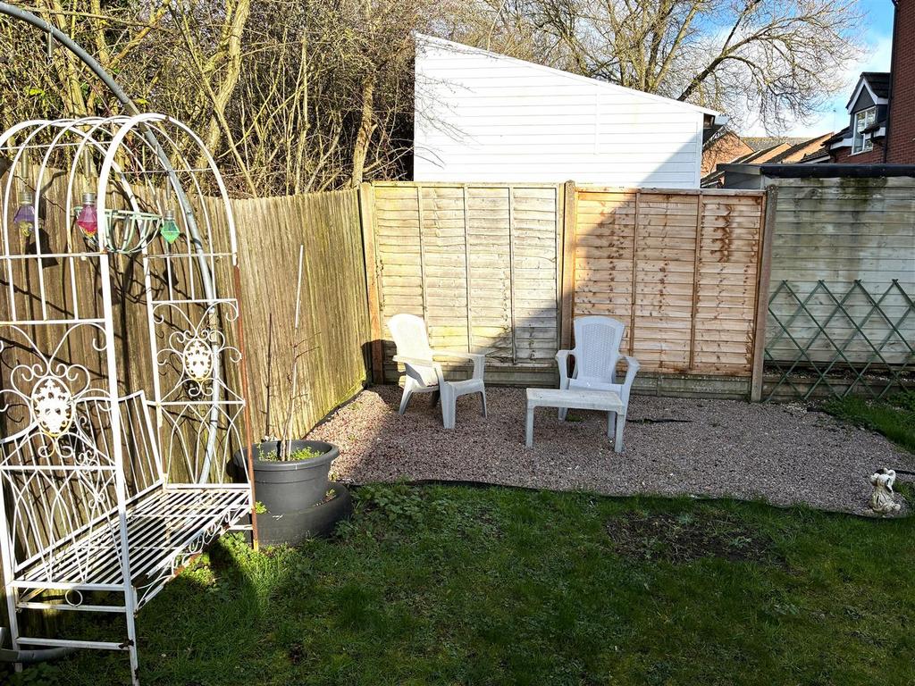 Rear garden