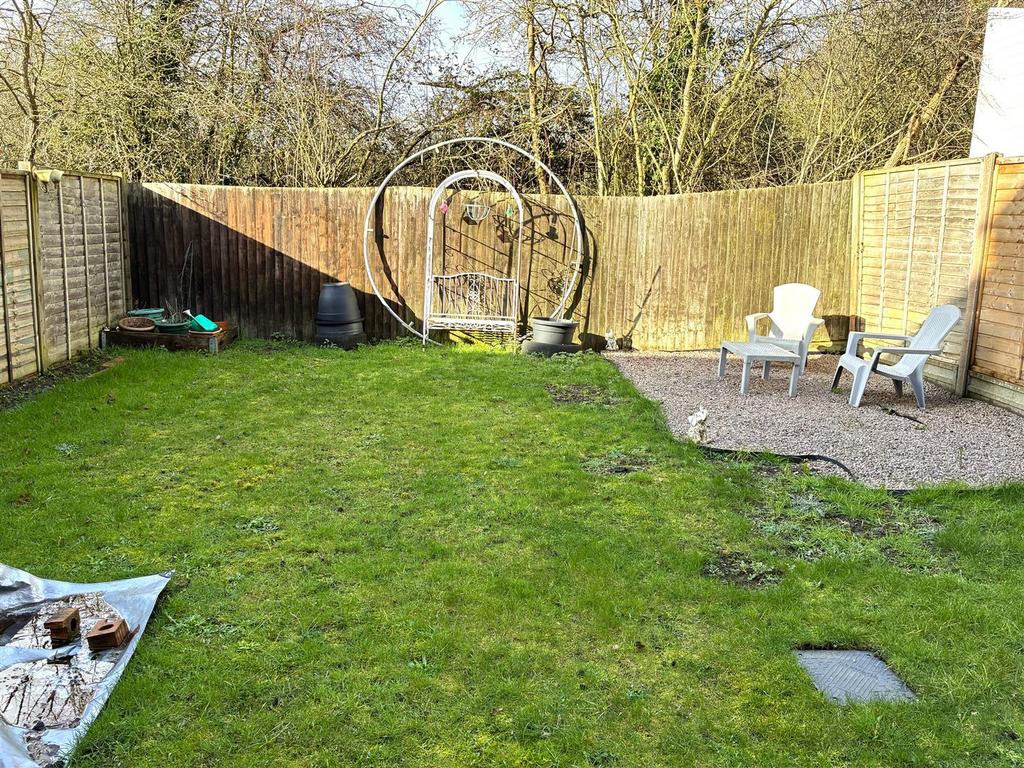 Rear garden