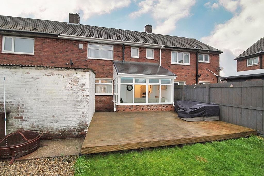 Rear garden
