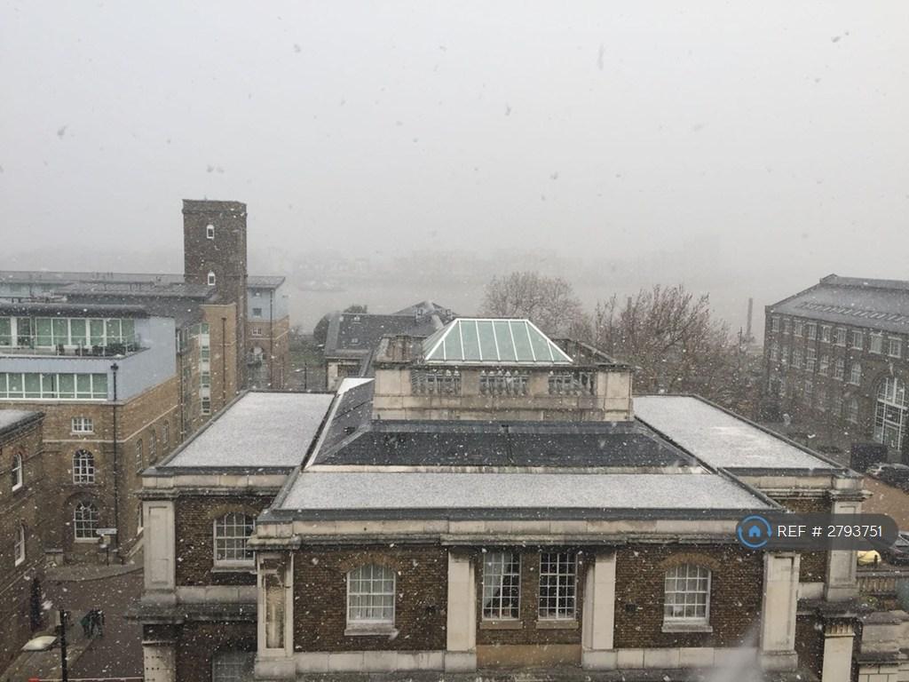 Winter View To Thames
