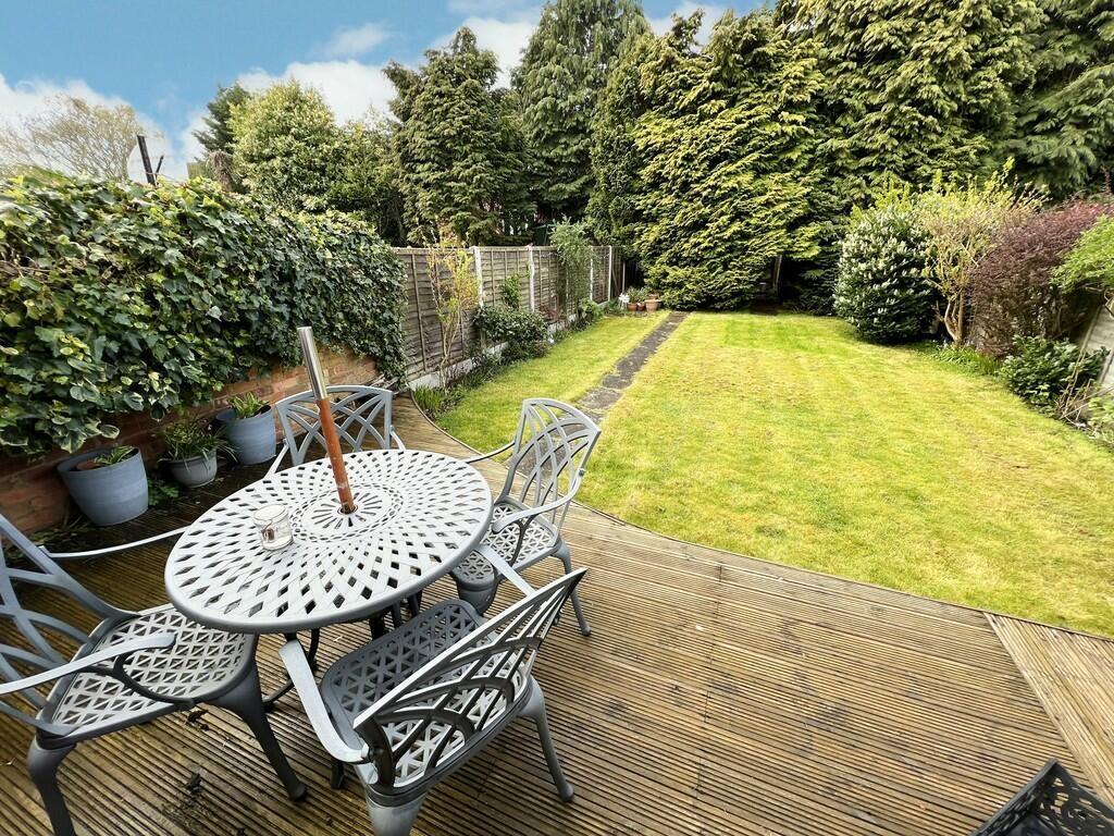 18 Coombe Road rear garden