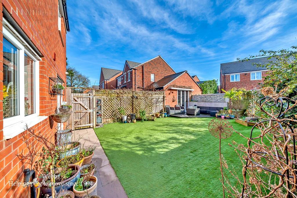 Rear garden