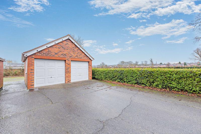 Double garage
