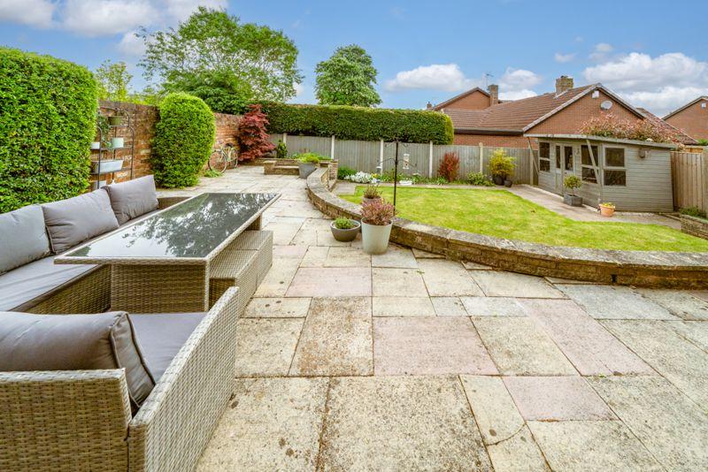 Rear garden