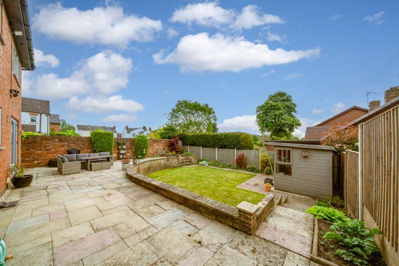 Rear garden
