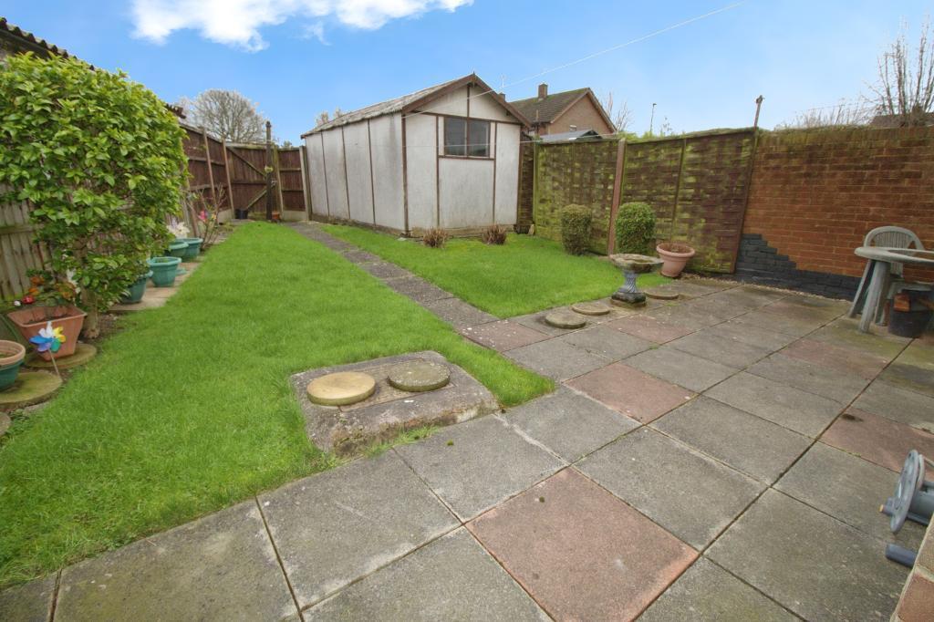 Rear garden
