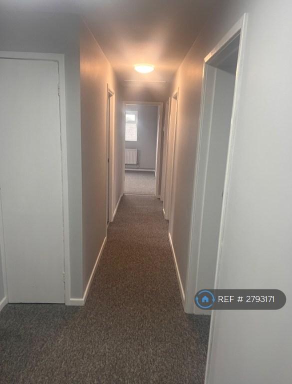 Hallway Leading To The Rooms