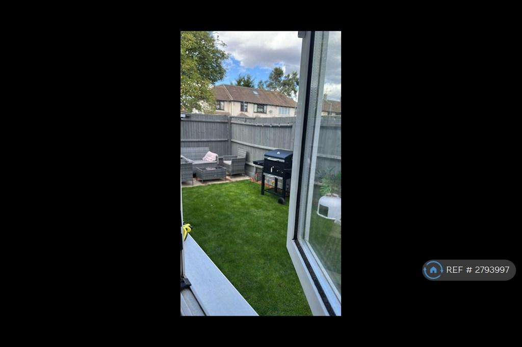 Garden View From Kitchen Window