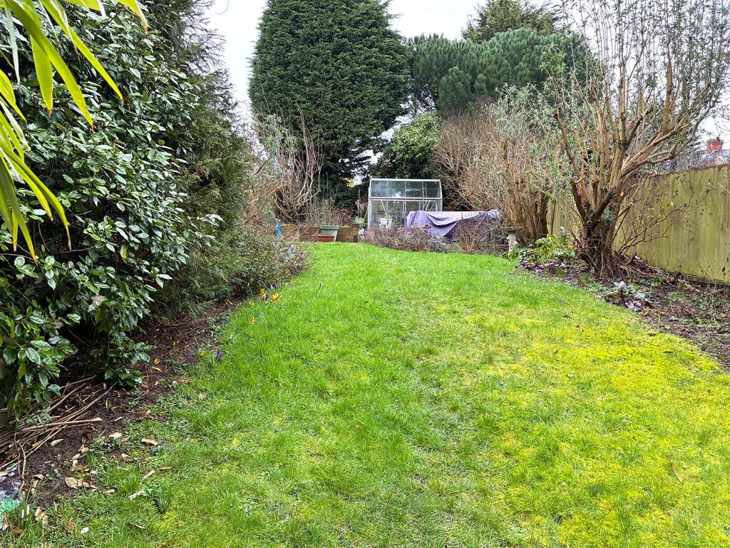 Rear garden