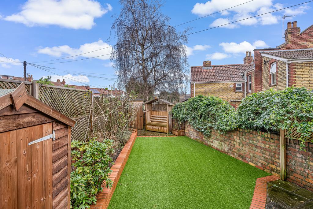 Rear garden