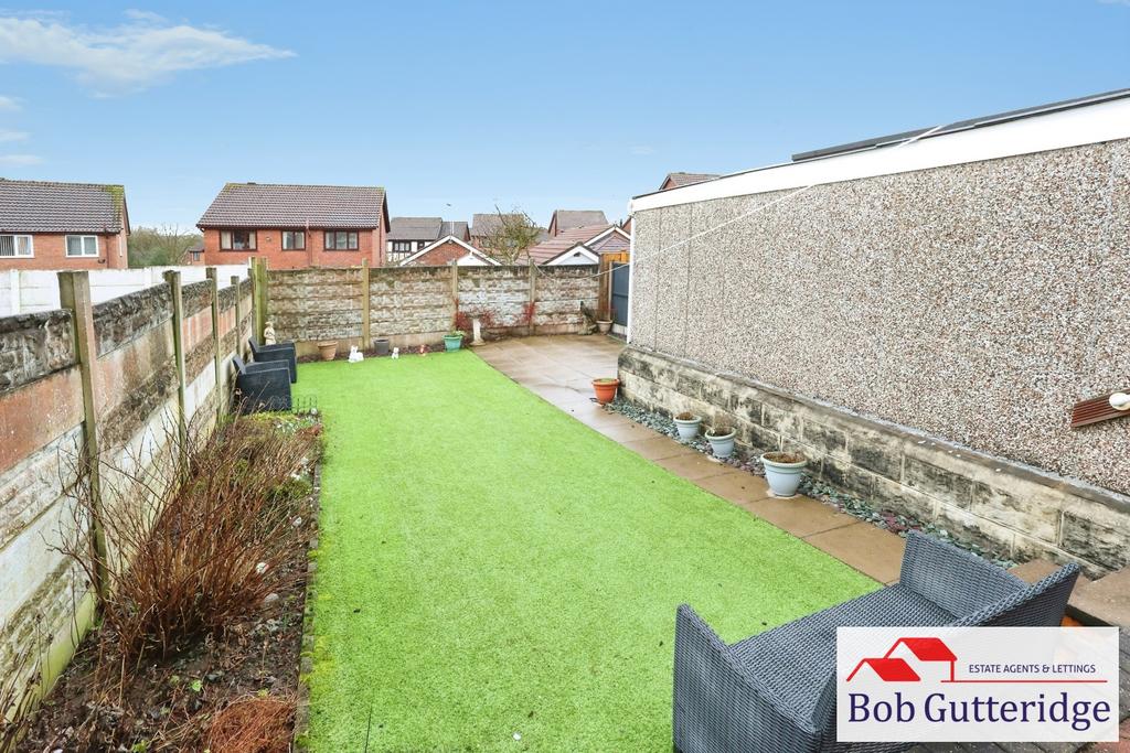 Enclosed rear garden