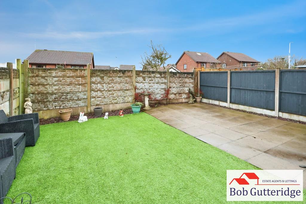 Enclosed rear garden