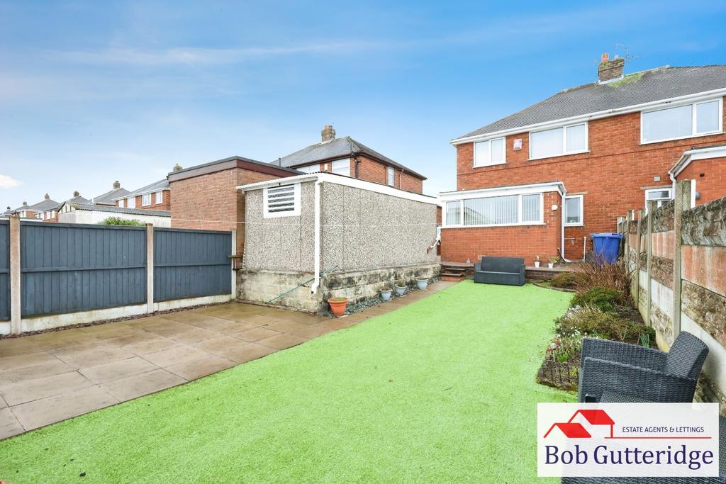 Enclosed rear garden