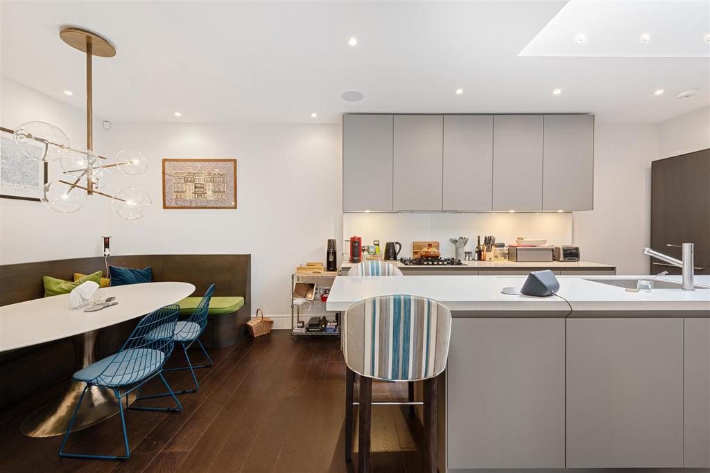Open-plan living area, open plan living