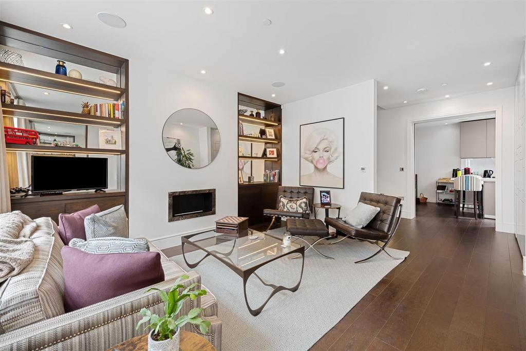 Open-plan living area, open plan living, fireplace