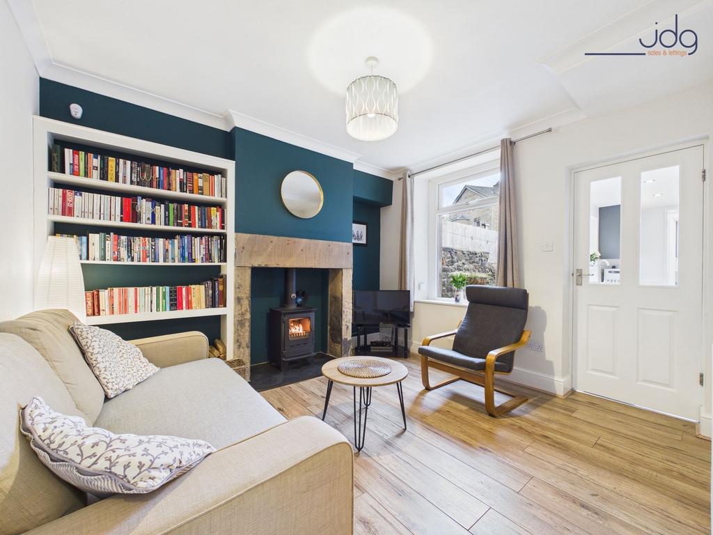 Living Room with Log Burner