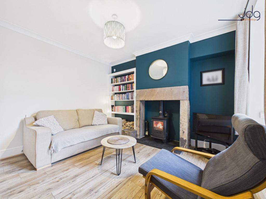 Living Room with Log Burner