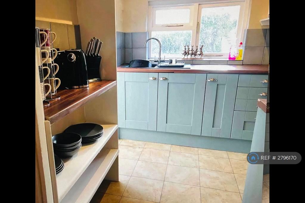 Kitchen From Living Room