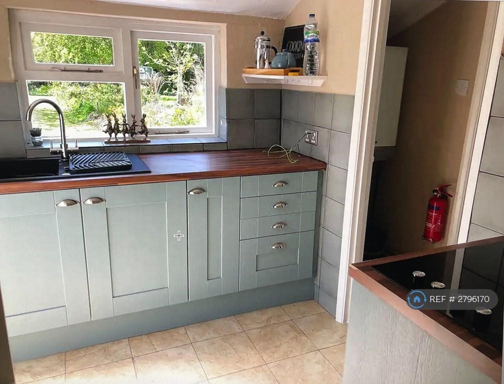 Kitchen From Living Room