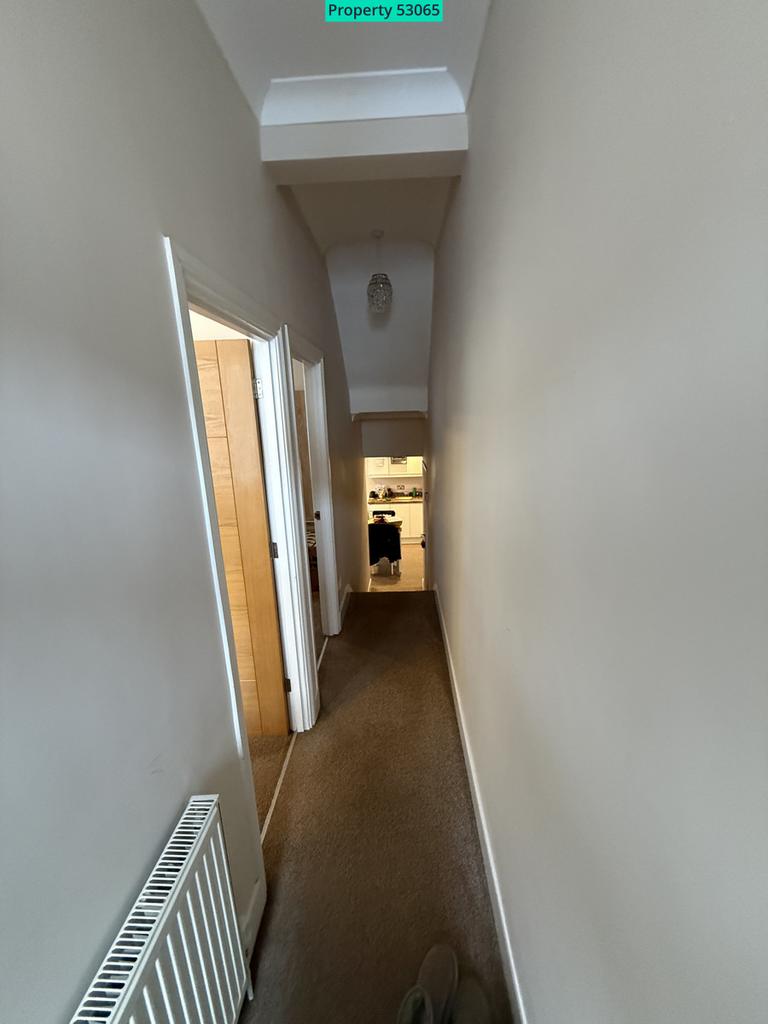 Entrance hallway from front door