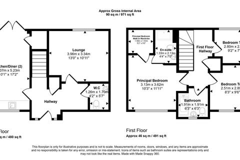 3 bedroom terraced house for sale, Waterhouses, Elba Park, Houghton Le Spring, Tyne and Wear, DH4 6GE
