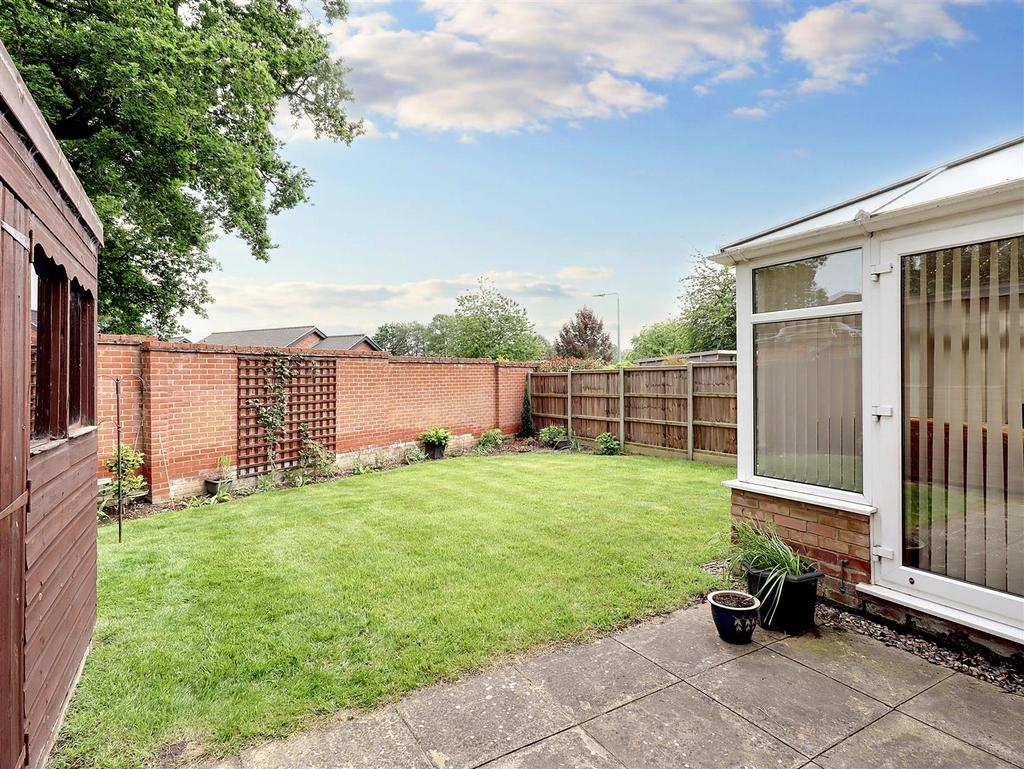 Rear garden
